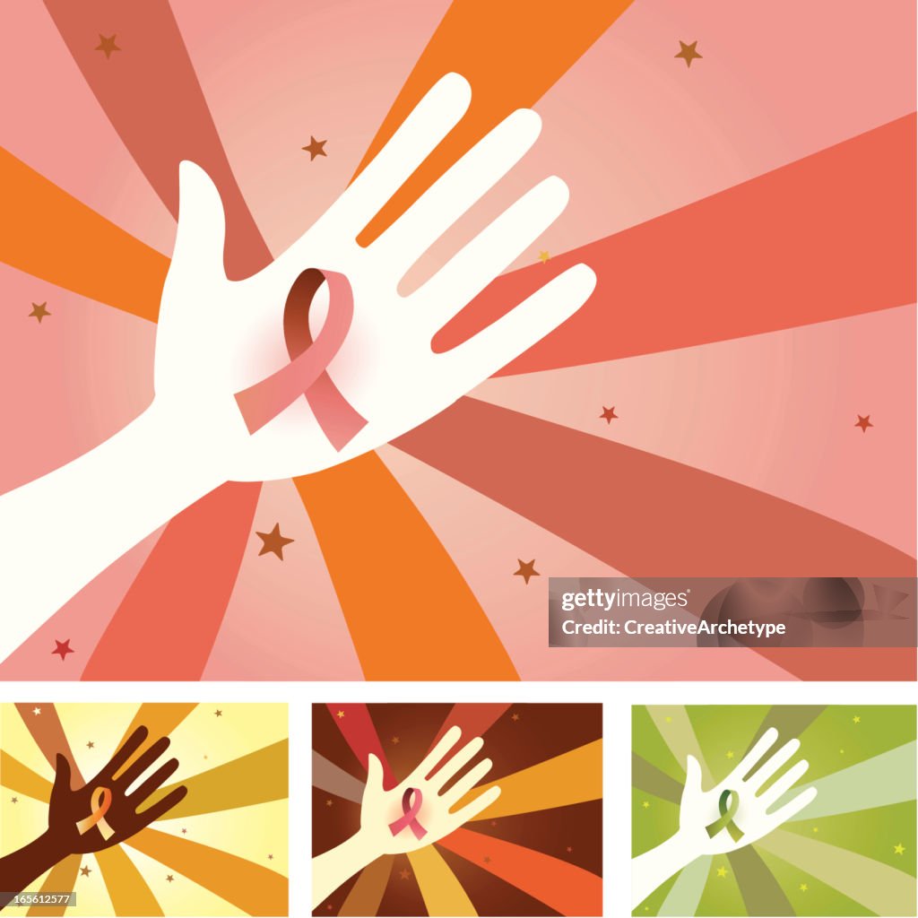 Unity Hands - Ribbon for Cause