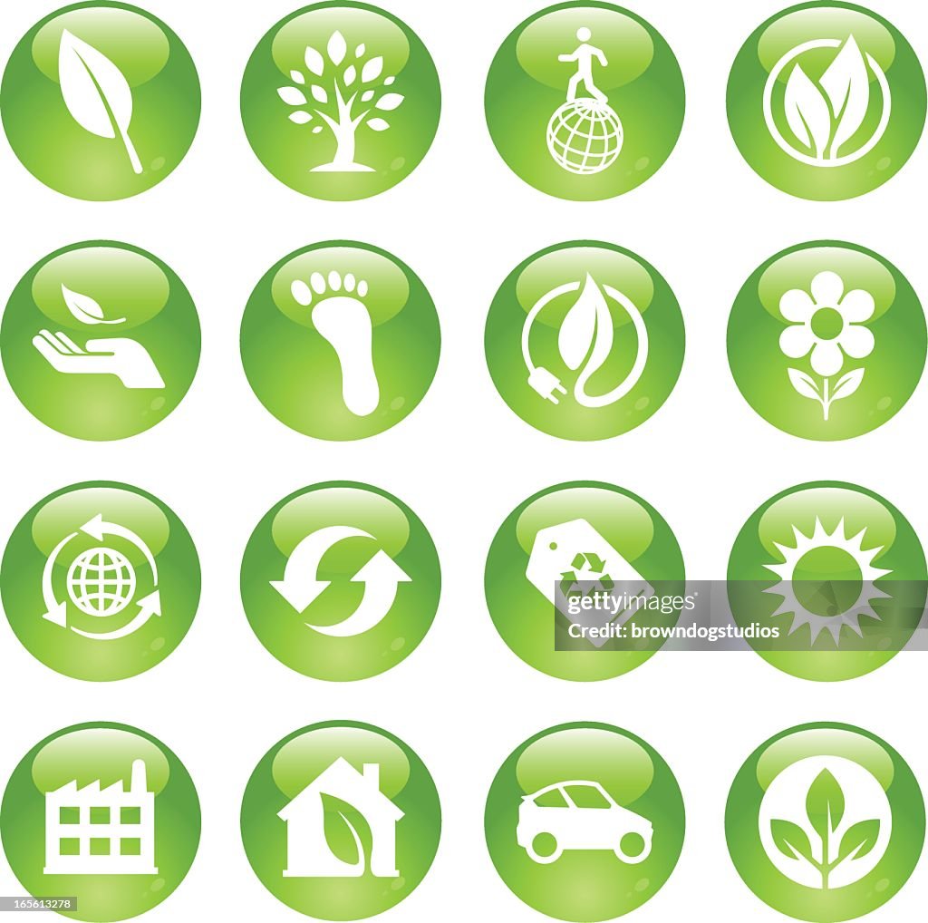 Botões de ambiente