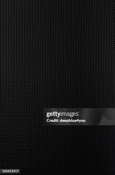 speaker grille - carbon fiber texture stock pictures, royalty-free photos & images