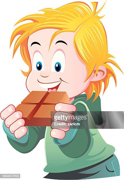 45 Kid Eating Chocolate Drawing Photos and Premium High Res Pictures -  Getty Images