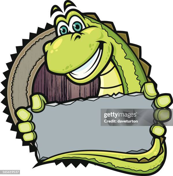 dinosaur sign i - dinosaur stock illustrations