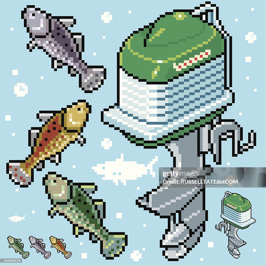 Outboard Pixel Fishing.