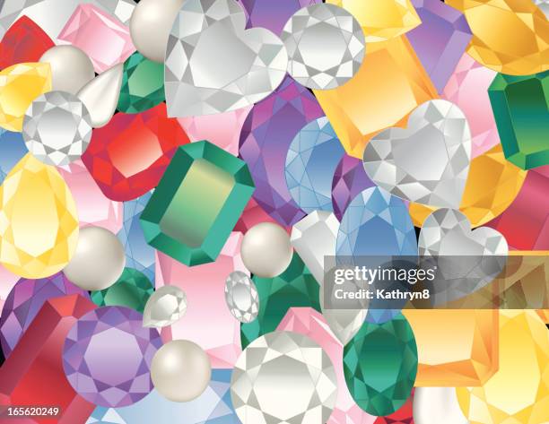gemstone background - amethyst stock illustrations