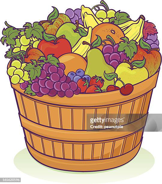 Fruit Basket High-Res Vector Graphic - Getty Images