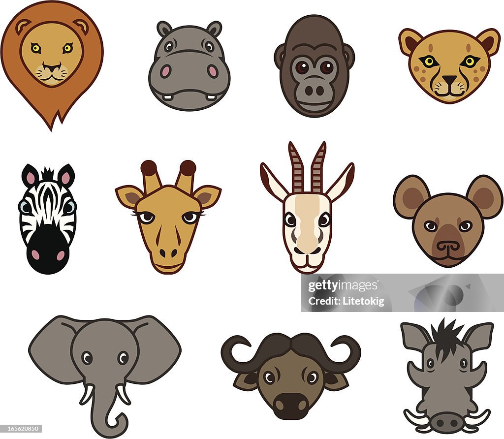 African Animal High-Res Vector Graphic - Getty Images
