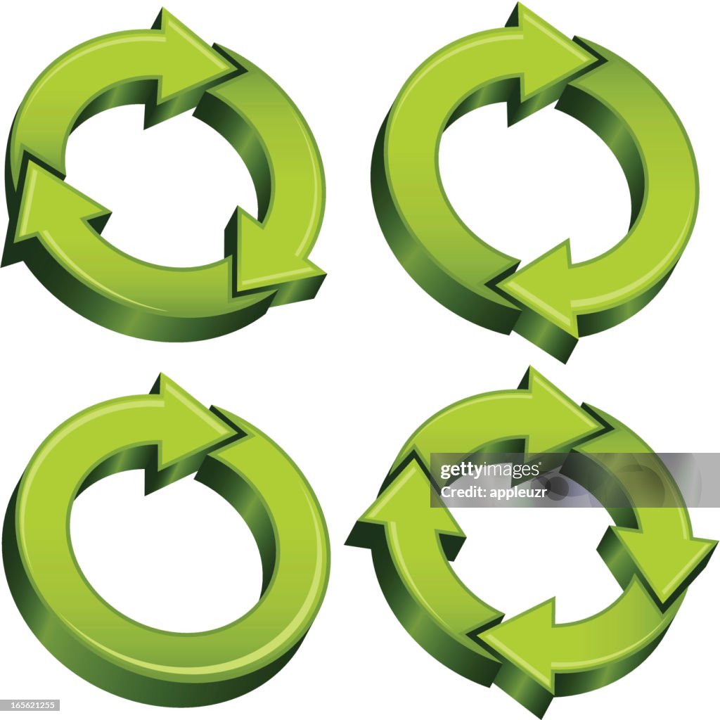 Recycle Loops High-Res Vector Graphic - Getty Images