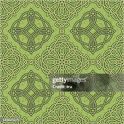 Celtic Knot Seamless Pattern Celtic Knot Seamless Pattern