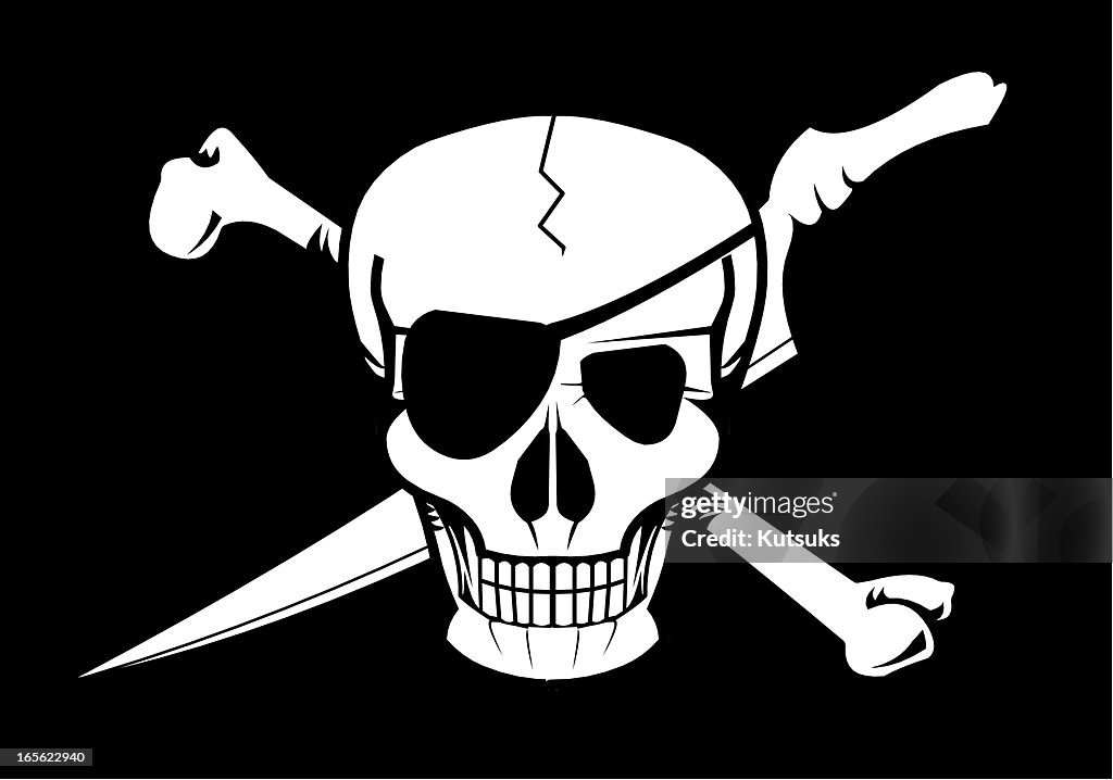 Jolly Roger pirate flag