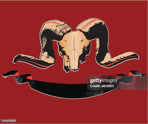 Skeleton Rams Logo 51 Ram Logos High Res Illustrations - Getty Images