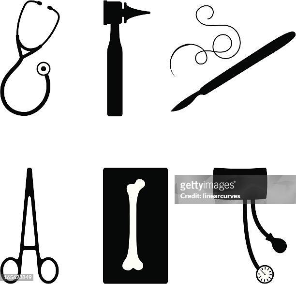 doctors items - femur stock illustrations