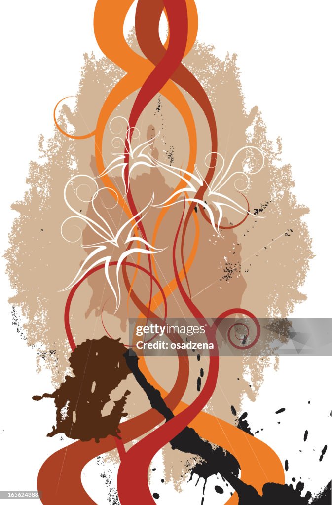 Abstract grungy background