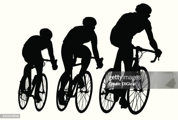 bike race - rast fahrrad stock-grafiken, -clipart, -cartoons und -symbole