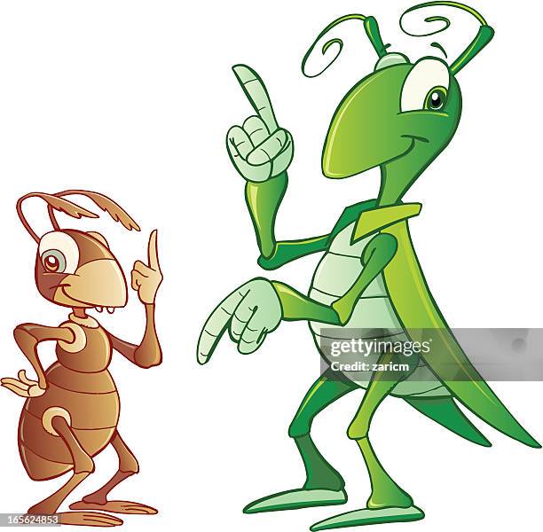 cricket - ant stock illustrations