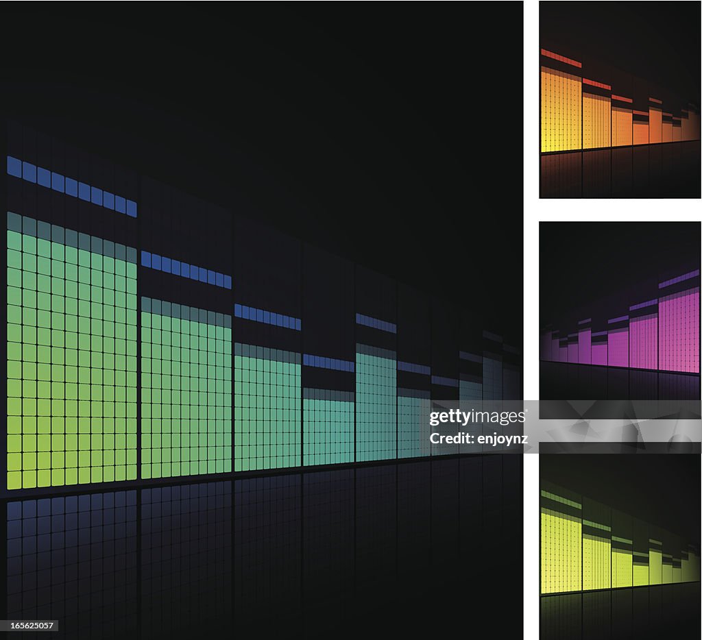 Graphic Equalizer High-Res Vector Graphic - Getty Images