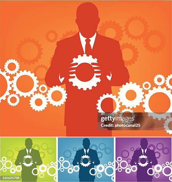 simple main solution - suit jacket stock illustrations