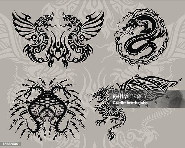 984 Dragon Tattoos Photos and Premium High Res Pictures - Getty Images
