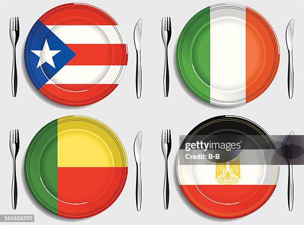 Foodpuerto Ricoirelandbeninegypt High-Res Vector Graphic