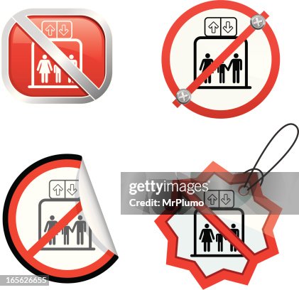 Don't use the elevator Don't use the elevator