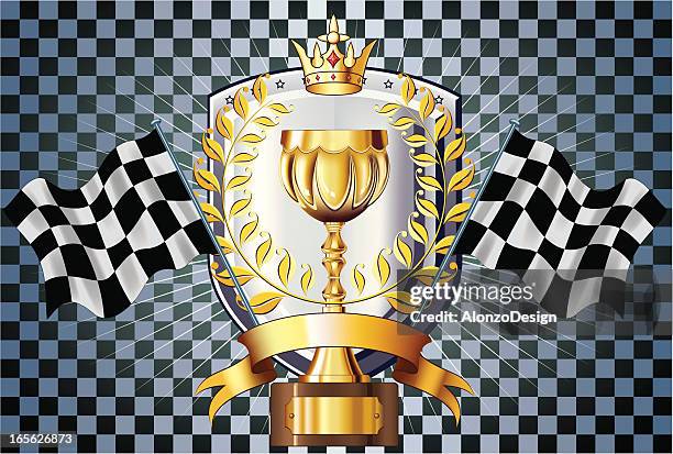 racing background - chrome background stock illustrations