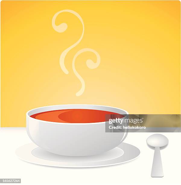 heiße suppe - suppe stock-grafiken, -clipart, -cartoons und -symbole