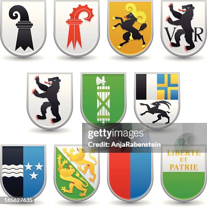 Swiss Canton Coats of Arms Swiss Canton Coats of Arms