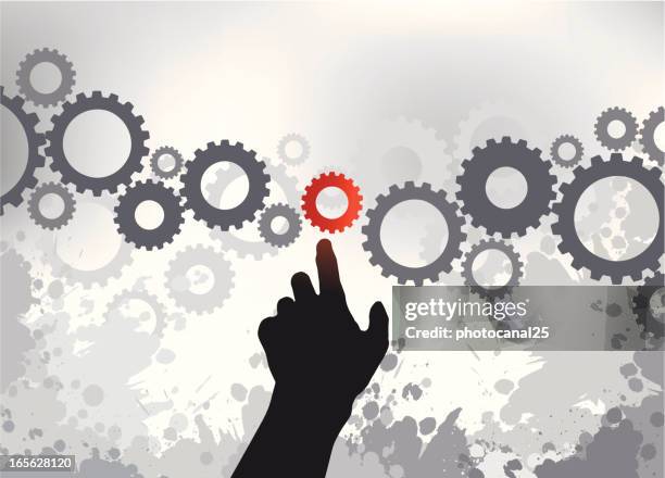 right solution - mind control stock illustrations