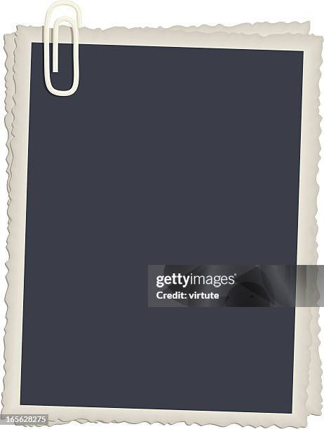 Paperclip Ad 20 Vintage Paper Clip Photo High Res Illustrations - Getty Images
