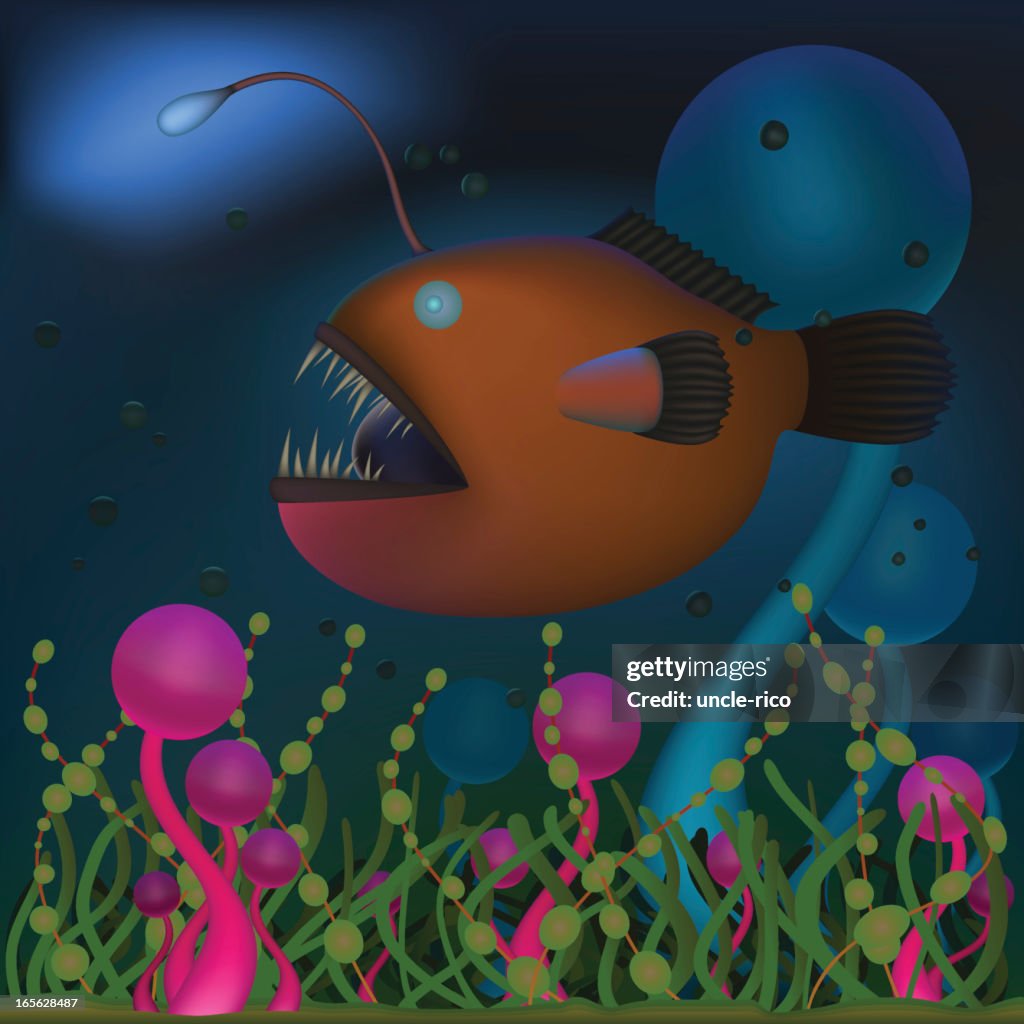 Devilfish cartoon character