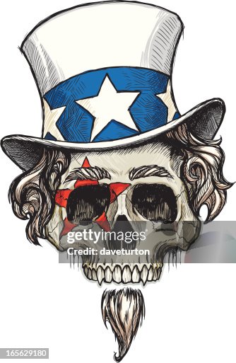 Uncle Sam Skull Uncle Sam Skull