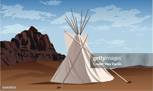 Badlands Tipi, Foto de stock