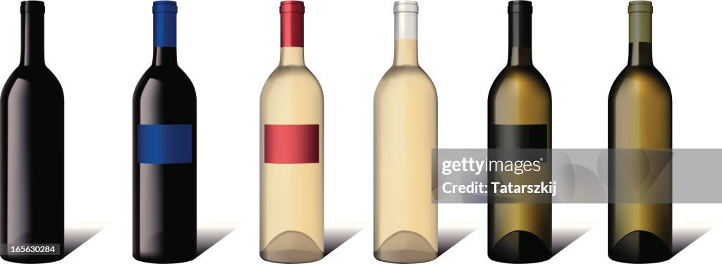 Wine bottles