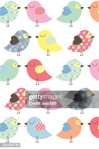 Cute Easter Chick Pattern Cute Easter Chick Pattern