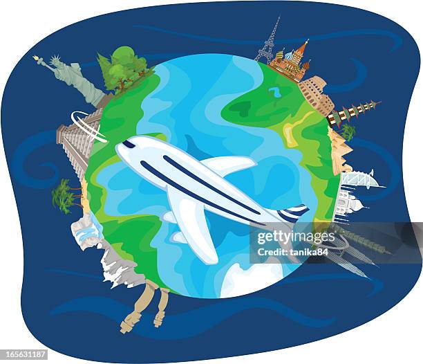 stockillustraties, clipart, cartoons en iconen met you can reach the whole world - taipei