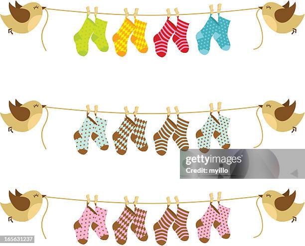 ilustraciones, imágenes clip art, dibujos animados e iconos de stock de bebé banner - objetos bebe