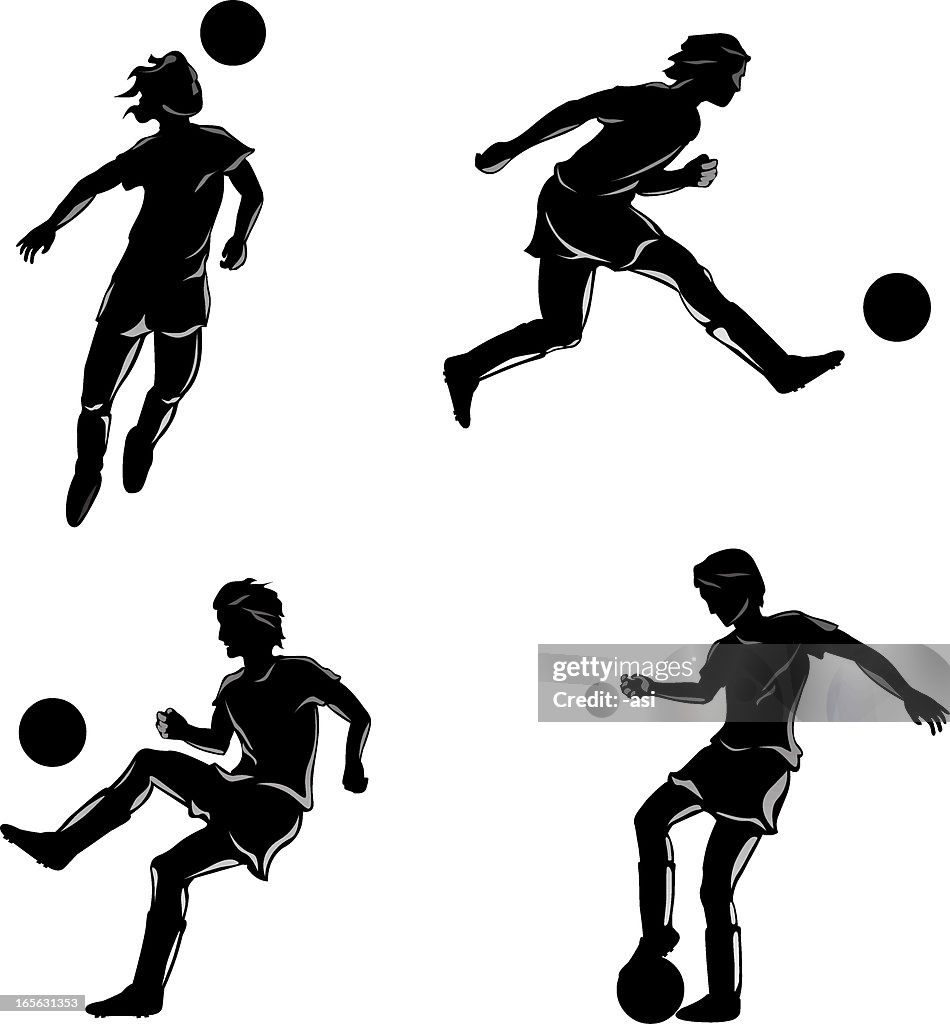 Soccer players