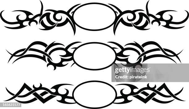 Tribe Cursive Tribal Design Tattoos Photos and Premium High Res Pictures - Getty Images