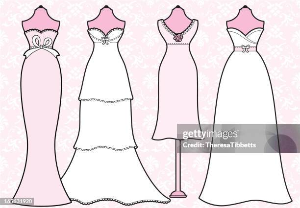 1 648点のウェディングドレスイラスト素材 Getty Images 1 648点のウェディングドレスイラスト素材 Getty Images