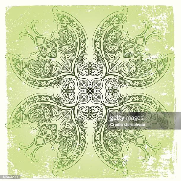 irish mandala - simple mandala vector stock illustrations