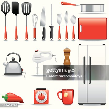 Icon Set, Kitchen Icon Set, Kitchen
