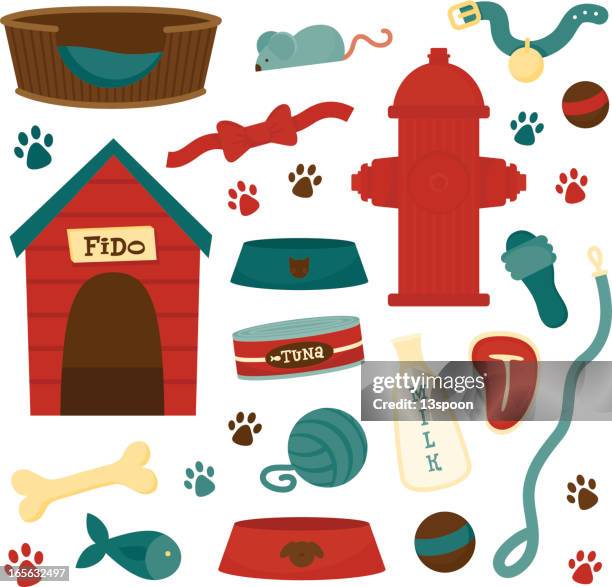 haustier-material - dog leash stock-grafiken, -clipart, -cartoons und -symbole