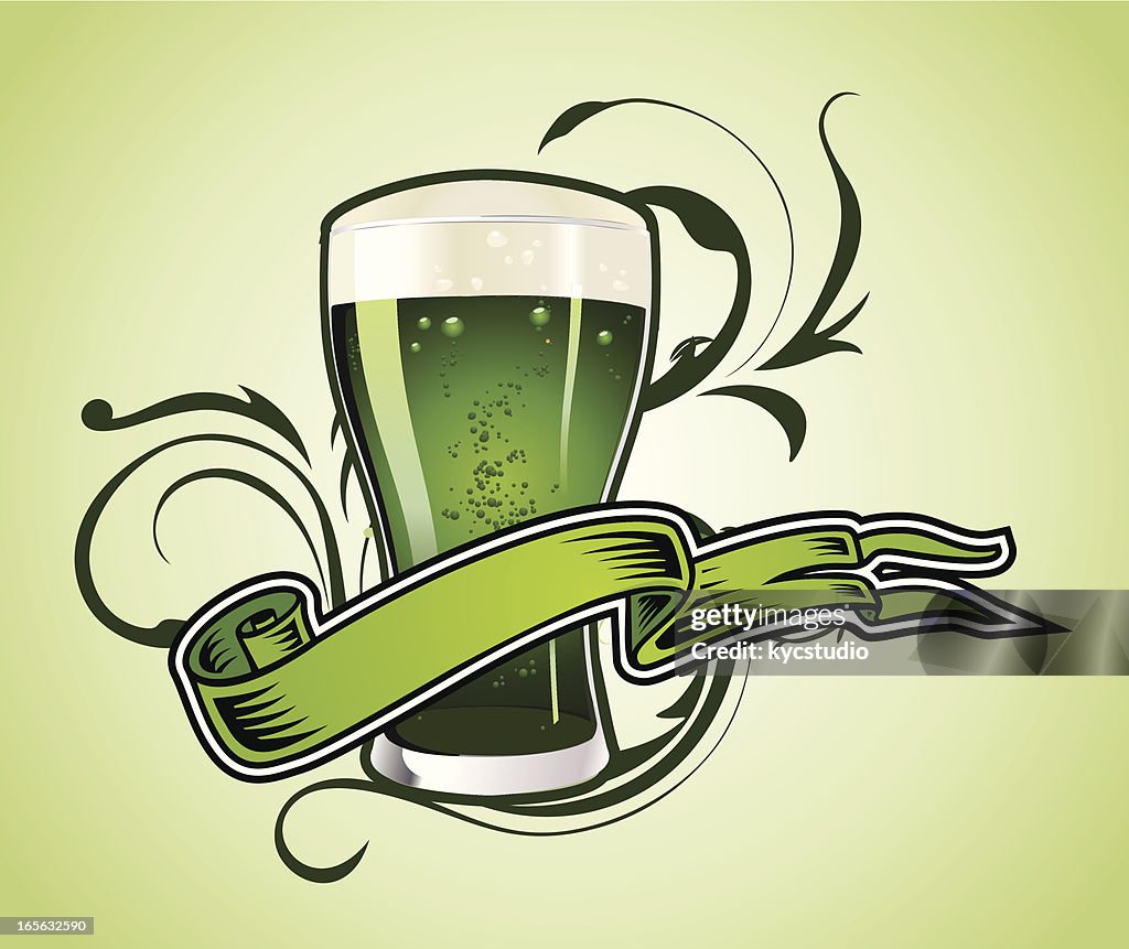 Green beer