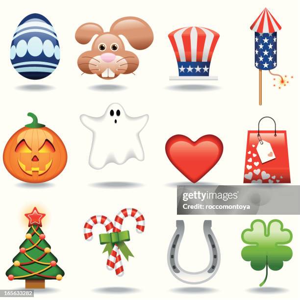 icon-set, feiertage und feste - us republican party stock-grafiken, -clipart, -cartoons und -symbole