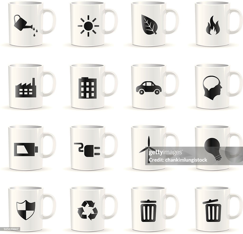 Cup Icon - environmental conservation