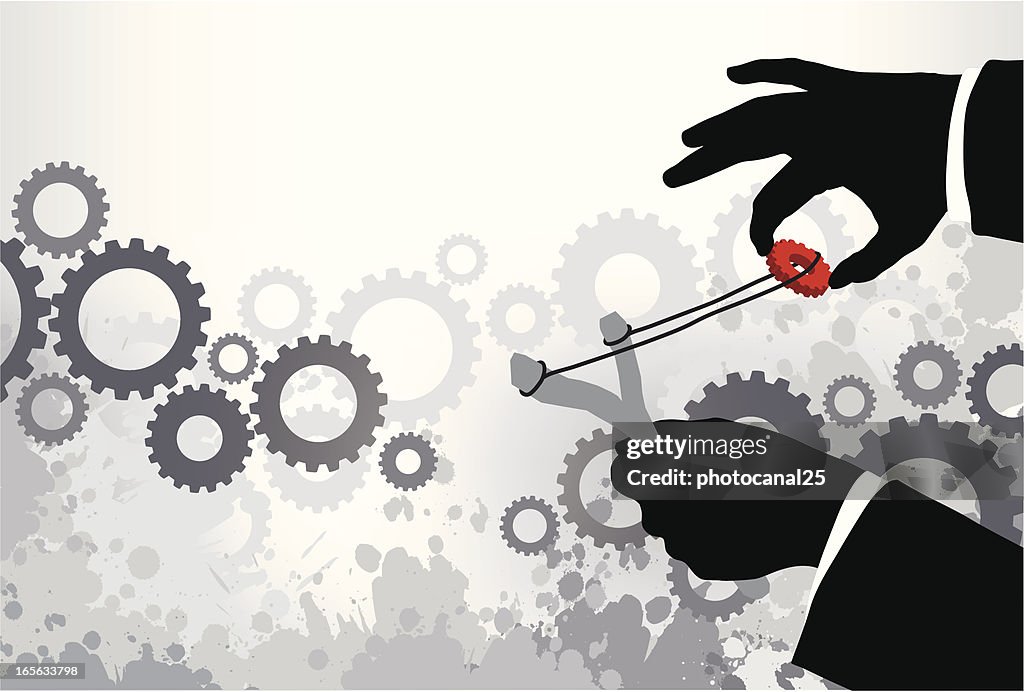 Throwing The Solution High-Res Vector Graphic - Getty Images