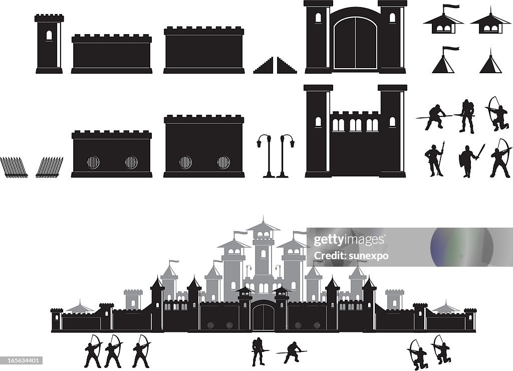 Castle construction set