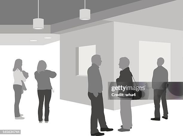 der lobby - galerie stock-grafiken, -clipart, -cartoons und -symbole