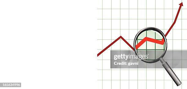 arrow graph - wall street background stock illustrations