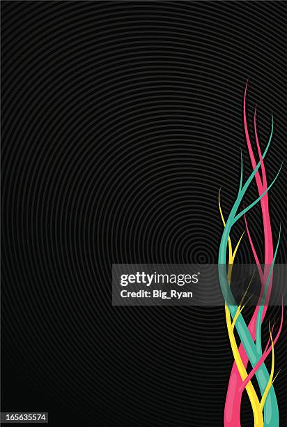 abstract tree - intersecting circles stock illustrations