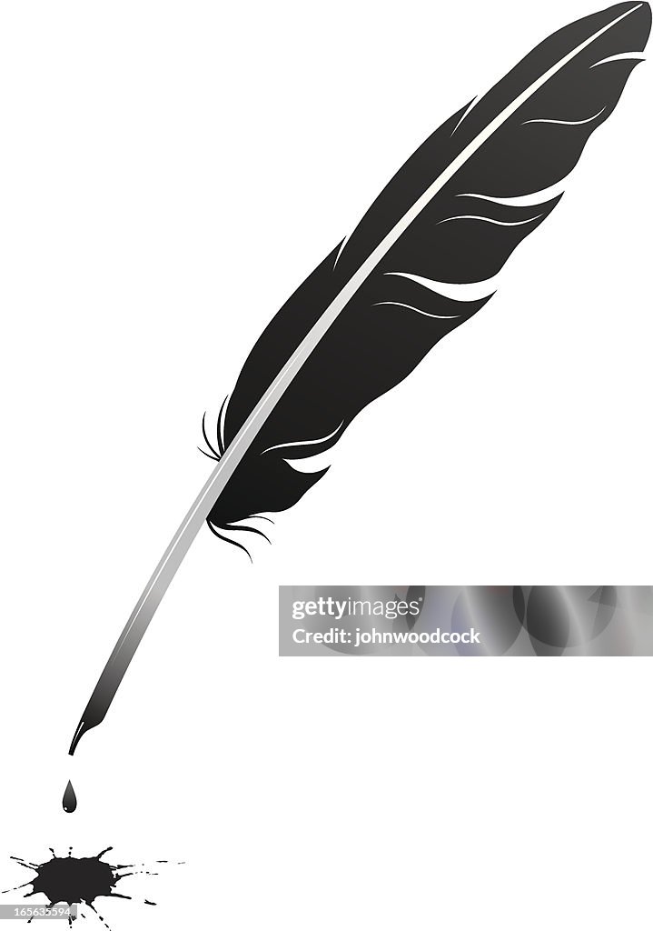Quill Pen High-Res Vector Graphic - Getty Images