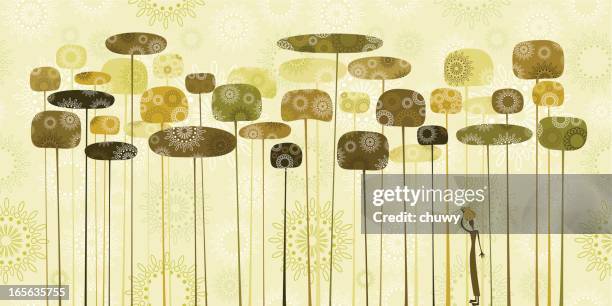african forest - african pattern stock illustrations